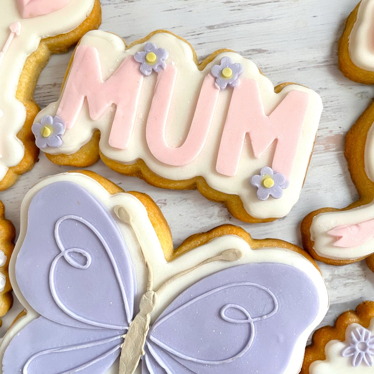 Elegant Mother's Day Afternoon Tea Cookie Set