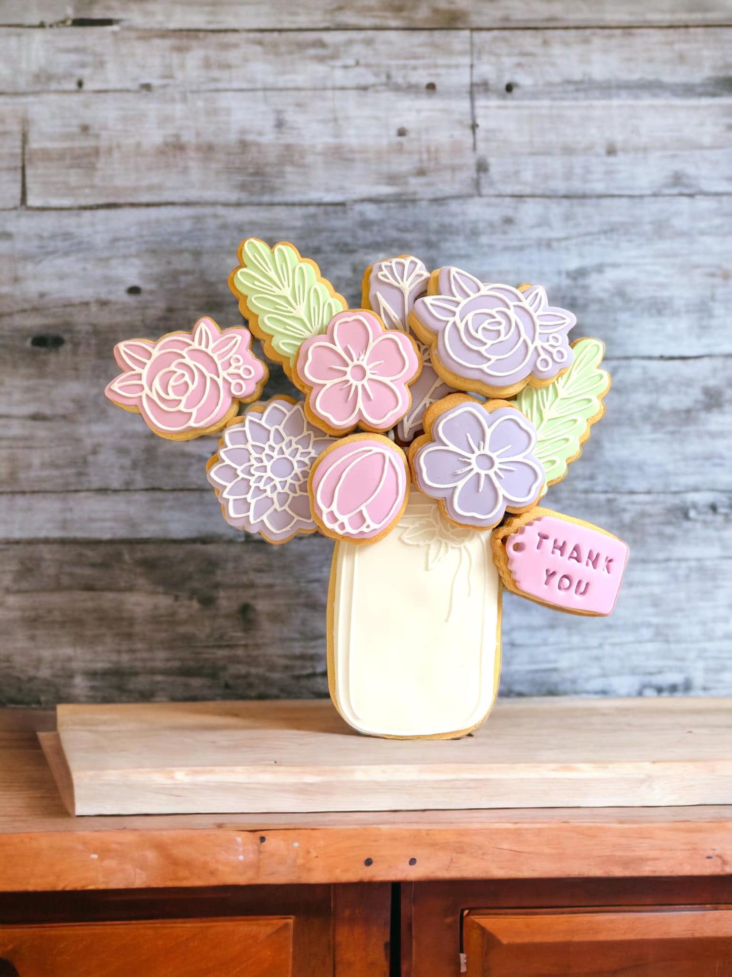 Floral Cookie Bouquet